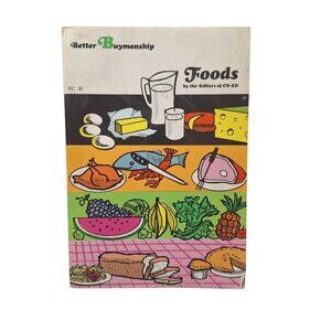 Better Buymanship Food Book Vintage Mid Century Modern High School Student Co Ed
